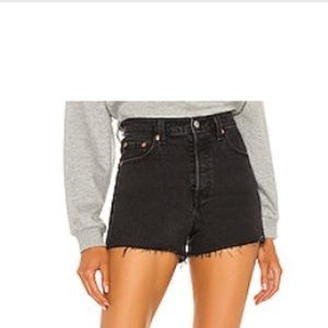 Levi’s ribcage shorts
